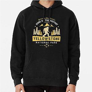 Yellowstone National Park Vintage Bigfoot T Shirt Men Women Pullover Hoodie RB1608