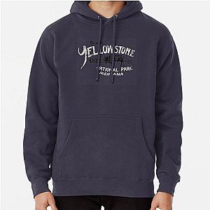 Yellowstone National Park Bison Pullover Hoodie RB1608