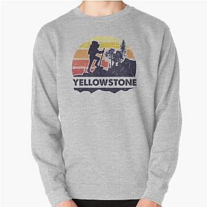 Yellowstone hiker gift Pullover Sweatshirt RB1608