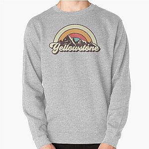 Yellowstone hiking trip Pullover Sweatshirt RB1608