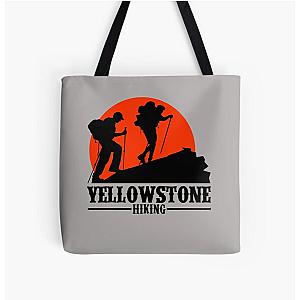 Yellowstone hiking trip gift All Over Print Tote Bag RB1608