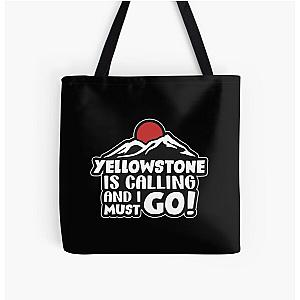 Yellowstone is calling All Over Print Tote Bag RB1608