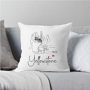 Yellowstone Throw Pillow RB1608