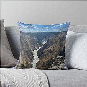 Grand Canyon of Yellowstone Throw Pillow RB1608