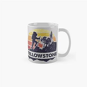 Yellowstone hiker gift Classic Mug RB1608