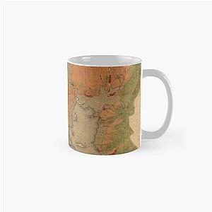 Vintage Geological Map of Yellowstone National Park (1878) Classic Mug RB1608