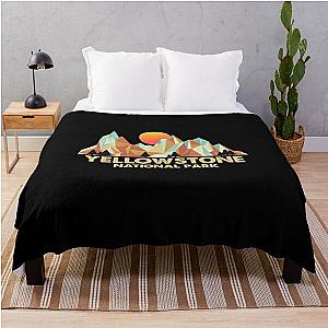 Yellowstone national park. Yellowstone Throw Blanket RB1608