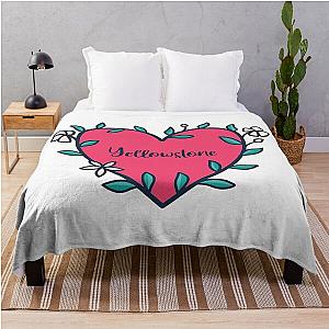 Yellowstone Heart Throw Blanket RB1608