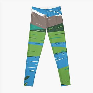 Yellowstone National Park Hayden Valley Vintage Leggings RB1608