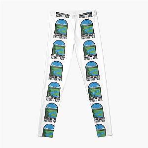 Yellowstone National Park Hayden Valley Leggings RB1608