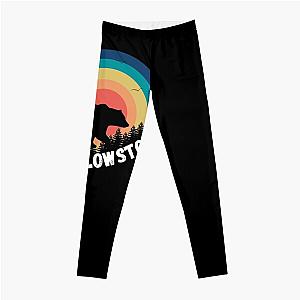 bear Yellowstone national park  Leggings RB1608