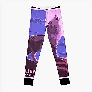 Yellowstone National Park vintage Leggings RB1608