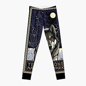 Yellowstone National Park retro  Leggings RB1608