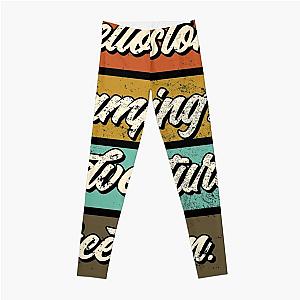 Yellowstone park.Camping adventure Leggings RB1608