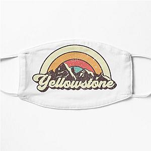 Yellowstone hiking trip Flat Mask RB1608