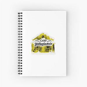 Camp Yellowjackets Decal Spiral Notebook