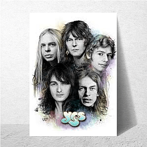 Prog Rock Legends Yes Band Yes Band Posters