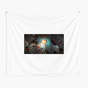 Yet Another Zombie Survivors Mow Down The Horde Style Yet Another Zombie Survivors Tapestries