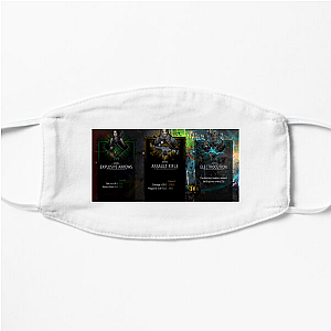 Yet Another Zombie Survivors Intense Survival Vibe Yet Another Zombie Survivors Face Masks