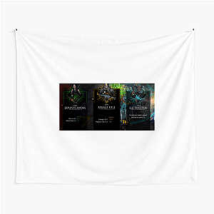 Yet Another Zombie Survivors Intense Survival Vibe Yet Another Zombie Survivors Tapestries
