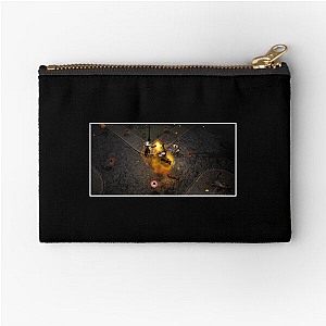Yet Another Zombie Survivors Iconic Weapons and Upgrade Combos Motif Yet Another Zombie Survivors Zipper Pouches