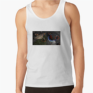 Yet Another Zombie Survivors Auto Shooter Mayhem Aesthetic Yet Another Zombie Survivors Tank Tops