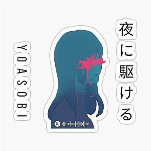 YOASOBI Yoru ni Kakeru Sticker