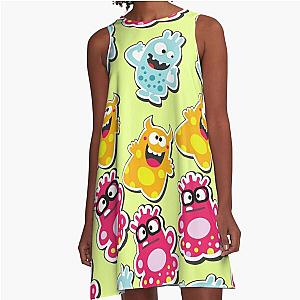 Monster collage  A-Line Dress