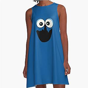 Cookie Monster A-Line Dress