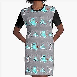 Robots, octopus, monsters and funny creatures ! Graphic T-Shirt Dress