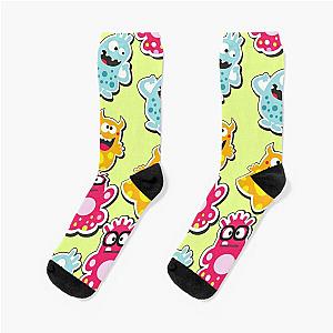 Monster collage  Socks