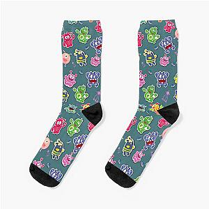 Alien Squad - Space monsters - happy space creatures Socks