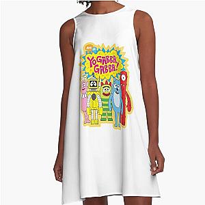 Yo Gabba Gabba A-Line Dress