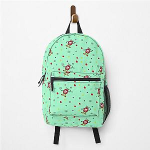 Green Googly Eyed Monster Confetti  Backpack