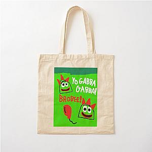 Monster pattern Cotton Tote Bag