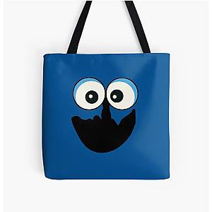 Cookie Monster All Over Print Tote Bag