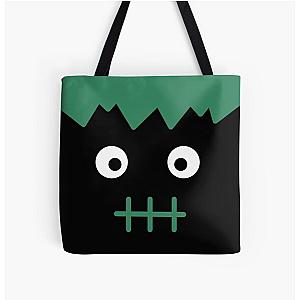 Silly Monster Face Halloween Costume All Over Print Tote Bag