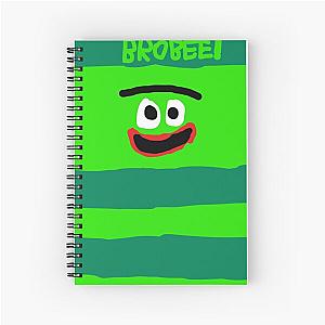 Monster pattern Spiral Notebook