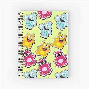 Monster collage  Spiral Notebook