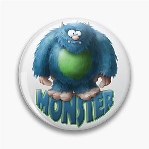 Blue Monster Pin