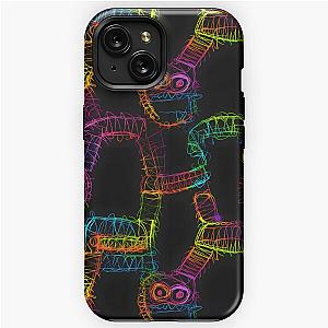 Neon monster lights in the dark iPhone Tough Case