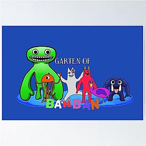 Garten of Banban Monsters Game Artwork Poster