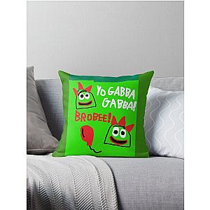 Monster pattern Throw Pillow