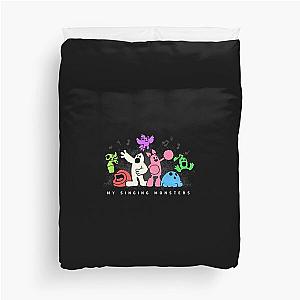 Graffiti Monste Sticker Duvet Cover