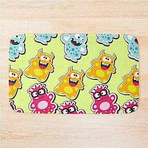 Monster collage  Bath Mat