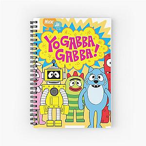 Yo Gabba Gabba Spiral Notebook