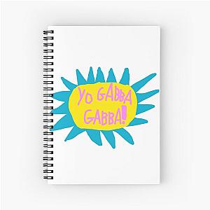 Yo Gabba Gabba! logo Spiral Notebook