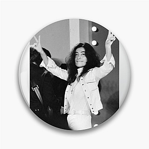 Yoko Ono Conceptual Visionary Yoko Ono Pins