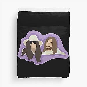 John Lennon and Yoko Ono  Duvet Cover