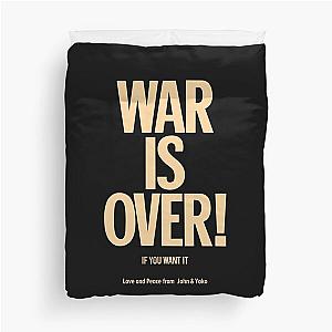 War is Over - John Lennon & Yoko Ono Duvet Cover